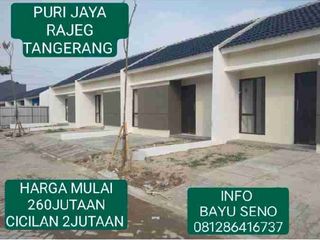 PURI JAYA RAJEG TANGERANG HARGA MURAH CICILAN 2JUTAAN