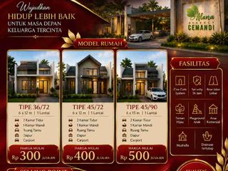 🏡 ALANA REGENCY TAMBAK CEMANDI – SIDOARJO

✨ RUMAH 300 JUTAAN! ✨
Hunian strategis dekat Bandara Juanda & Surabaya.

📍 Lokasi: Tambak Cemandi, Sedati – Sidoarjo
🚗 0 KM Jalan OERR
✈️ ±5–15 menit menuju Bandara Juanda
🛣️ Akses mudah menuju MERR & Tol

🏠 Pilihan Tipe:
• Tipe 32/72 — 2 KT, 1 KM
• Tipe 36/90 — 2 KT, 1 KM
• Tipe 48/90 — 3 KT, 1 KM

💰 Harga mulai 300 jutaan
💳 Angsuran mulai 1 jutaan/bulan
🎟️ NUP mulai Rp5 juta – refundable

🎁 Banyak promo & bonus, termasuk berbagai biaya akad/legalitas dan fasilitas rumah sesuai program yang sedang berlaku.

🏊‍♀️ Fasilitas kawasan:
✅ Kolam renang
✅ Playground
✅ Fasilitas olahraga
✅ Taman
✅ One Gate System & CCTV 24 jam

🔥 Rumah 300 jutaan di lokasi strategis seperti ini jangan sampai kehabisan!

Dewi Novita 08967695----