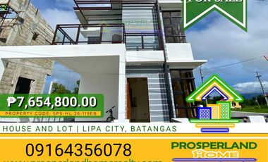 HOUSE & LOT FOR SALE LIPA CITY, BATANGAS DEMETERLAND – MONTE VERDE