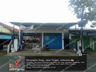 Disewakan atau dijual ruko deket pasar Sragi kab. Pekalongan