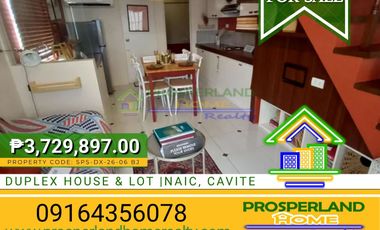 DUPLEX HOUSE & LOT FOR SALE IN NAIC, CAVITE