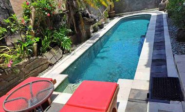 dijual villa luas tanah 205m² dekat pantai green bowl Ungasan Kuta Selatan Badung Bali