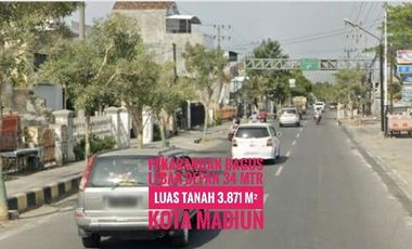 DIJUAL Tanah dn Bangunan Lama, Setiabudi KOTA MADIUN Cantik
