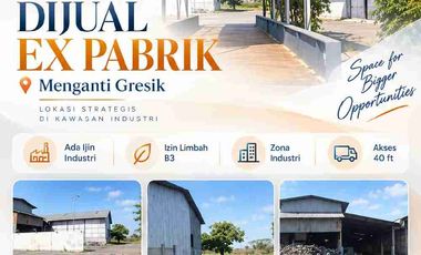 DI JUAL EX PABRIK BRIKET DI 
KEPATIHAN, MENGANTI - GRESIK