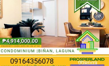 CONDOMINIUM UNIT FOR SALE IN BIÑAN, LAGUNA