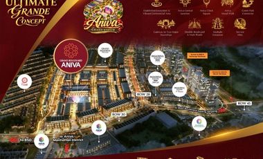 Pasti Cuan! Ruko Premium Grand Boulevard Aniva di Gading Serpong - Lokasi Sangat Strategis