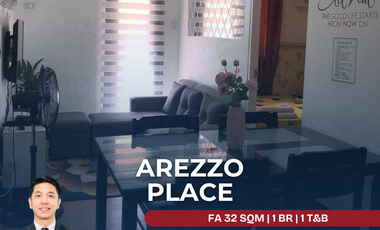 Fully-Furnished 1BR Residence at Arezzo Place, Pasig City