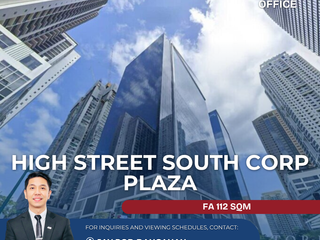 112 sqm Office Space at High Street South Corporate Plaza, BGC