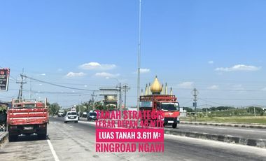 DIJUAL, Tanah LD 46 mtr, Ringroad Kab. NGAWI, Prospective