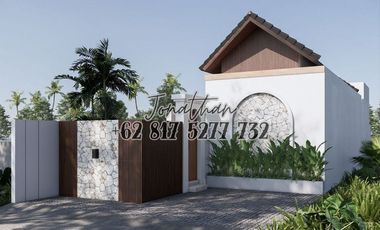 DIJUAL VILLA MODERN TROPIS 2BR FREEHOLD DI PANDAK GEDE TABANAN - Vsan