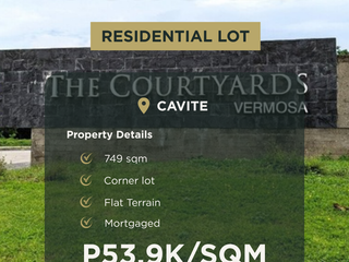 Build Your Luxury Home: 749 sqm Vacant Corner Lot for Sale at The Courtyards Vermosa in Cavite