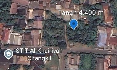 DIJUAL TANAH SIAP BANGUN DI TENGAH KOTA CILEGON