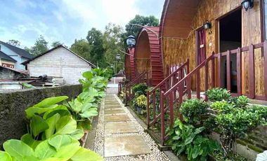 villa glamping aktif kemuning dijual cepat BU