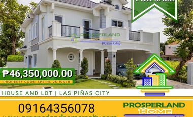 HOUSE & LOT FOR SALE IN LAS PIÑAS CITY
