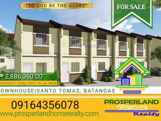 TOWNHOUSE FOR SALE SANTO TOMAS, BATANGAS APEC – HIGHLAND RESIDENCES 2