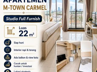Dijual Apartemen Type Studio Full Furnished Lokasi Strategis Di Serpong