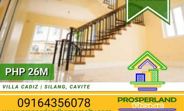 HOUSE & LOT FOR SALE VILLA CADIZ | SILANG, CAVITE