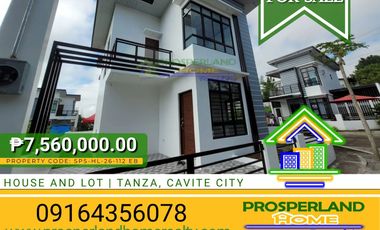 HOUSE & LOT FOR SALE  ANTONIA EXPANDED-TANZA, CAVITE