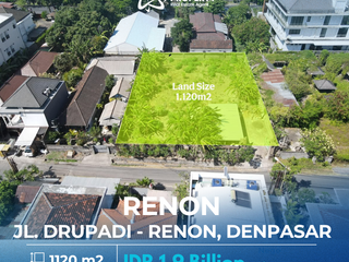 ✨ LAND FOR SALE – PREMIUM LOCATION, RENON BALI ✨