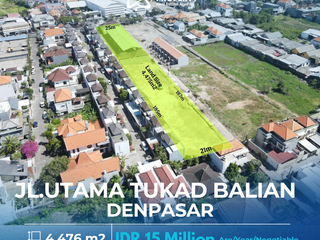 ✨ LAND FOR LEASE – PREMIUM LOCATION + WAREHOUSE BONUS, TUKAD BALIAN ✨