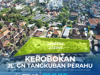 ✨ PREMIUM LAND FOR LEASE – MAIN ROAD, KEROBOKAN BALI ✨