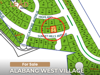 Bare LOT FOR SALE Alabang West Village 320 sqm Lot Taguig near Park McKinley West Village Viceroy Residences Enderun Venice Grand Canal