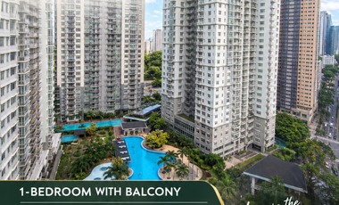 1-BEDROOM W/ BALCONY FOR SALE IN TWO SERENDRA BGC (BANK FORECLOSED)