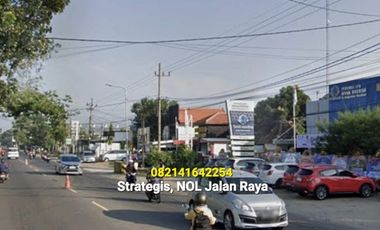 JUAL, Tnh Pekarangan LD 20 mtr, Jl Raya Propinsi, Jiwan MADIUN Lokasi Sipp