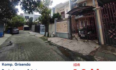 DIJUAL RUMAH LELANG KOMP. GRISENDA - KAPUK MUARA, JAKARTA UTARA