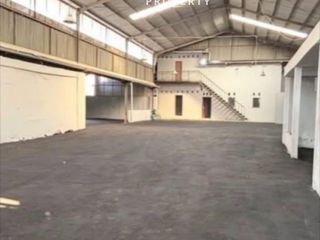 DIJUAL CEPAT GUDANG SIAP HUNI UNTUK KANTOR, EKSPEDISI, DLL.  AKSES KONTAINER 20FT DI PONDOK BENDA PAMULANG