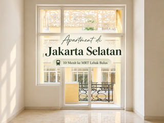 Unit Apartemen Akses MRT & Pusat Perbelanjaan, Jakarta Selatan