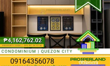 MODERN 1-BEDROOM CONDO IN FAIRVIEW, QUEZON CITY