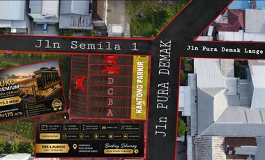 Ruko Modern Tropis Pre-Launch di Pura Demak, Denpasar