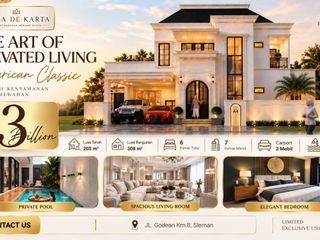 Dijual Rumah Mewah di Jogja dengan Private Pool – NARA DE KARTA