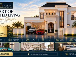 Rumah super besar area dekat kota jogja