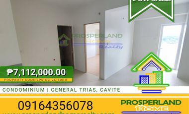 CONDOMINIUM FOR SALE GENERAL TRIAS, CAVITE TULIP GARDEN