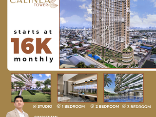 DMCI Homes The Calinea Tower in Caloocan City | Condo Near SM North Edsa and Trinoma starts at 16k per month