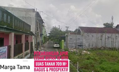 DIJUAL, Tanah Pekarangan Jl Margatama KOTA MADIUN, Baguss