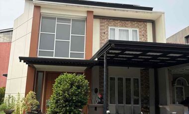 rumah di alam sutera gardenia bebas banjir lokasi strategis dan hadapnya utara