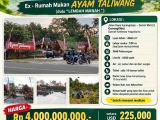 tanah ex kuliner ayam taliwang