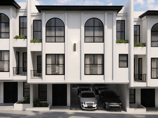 Brandnew 5-Bedroom Luxury Townhouse with Elevator & 4-Car Garage in Horseshoe Quezon City -AJCH