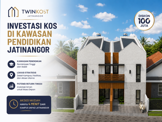 Investasi Kos Jatinangor SHM 4 Kamar Full Furnished Hanya 4 Menit dari UNPAD