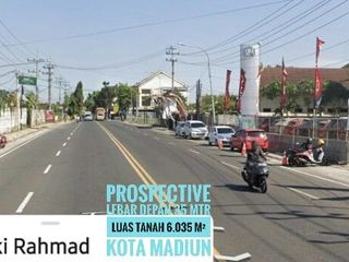 (L) Tanah LD 35 mtr, Nol Jl Basuki Rahmad KOTA MADIUN Istimewa