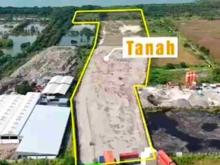 Disewakan Lahan Luas 1,5ha di Tambaksosowilangon Surabaya Dekat Teluk Lamong & Tol Surabaya Gresik Cocok Untuk Depo Truk/Fuso/Kongainer atau Gudang Arang/Batubara dll
