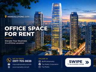 Brand New Office Spaces for Rent in Mandaluyong City at One Shang Central Manila