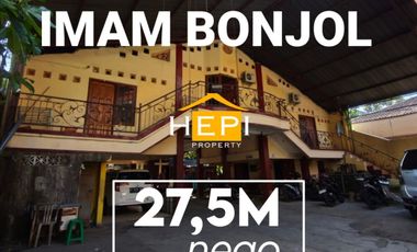 Dijual Tanah dan Bangunan di Imam Bonjol Semarang
