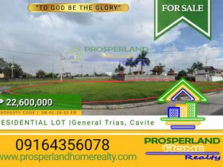 🌳 FOR SALE: 560 SQM RESIDENTIAL LOT IN GENERAL TRIAS, CAVITE 🌳