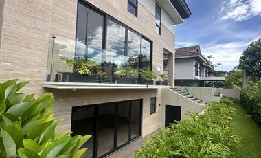 Brand New Corner House and lot for Sale in Ayala Alabang Village Muntinlupa City