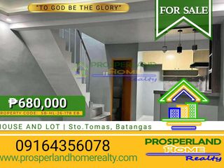 🏡 FOR SALE: SEMI-FURNISHED 2-STOREY SINGLE ATTACHED HOUSE IN STO. TOMAS, BATANGAS 🏡