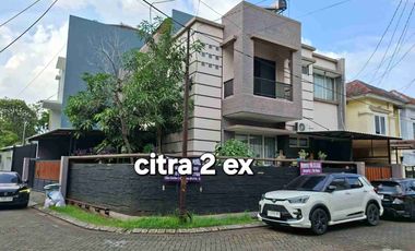 Dijual Rumah hook Selatan barat 2 lt, Citra Garden 2 ex